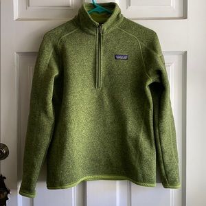Patagonia half zip Better Sweater size small women
